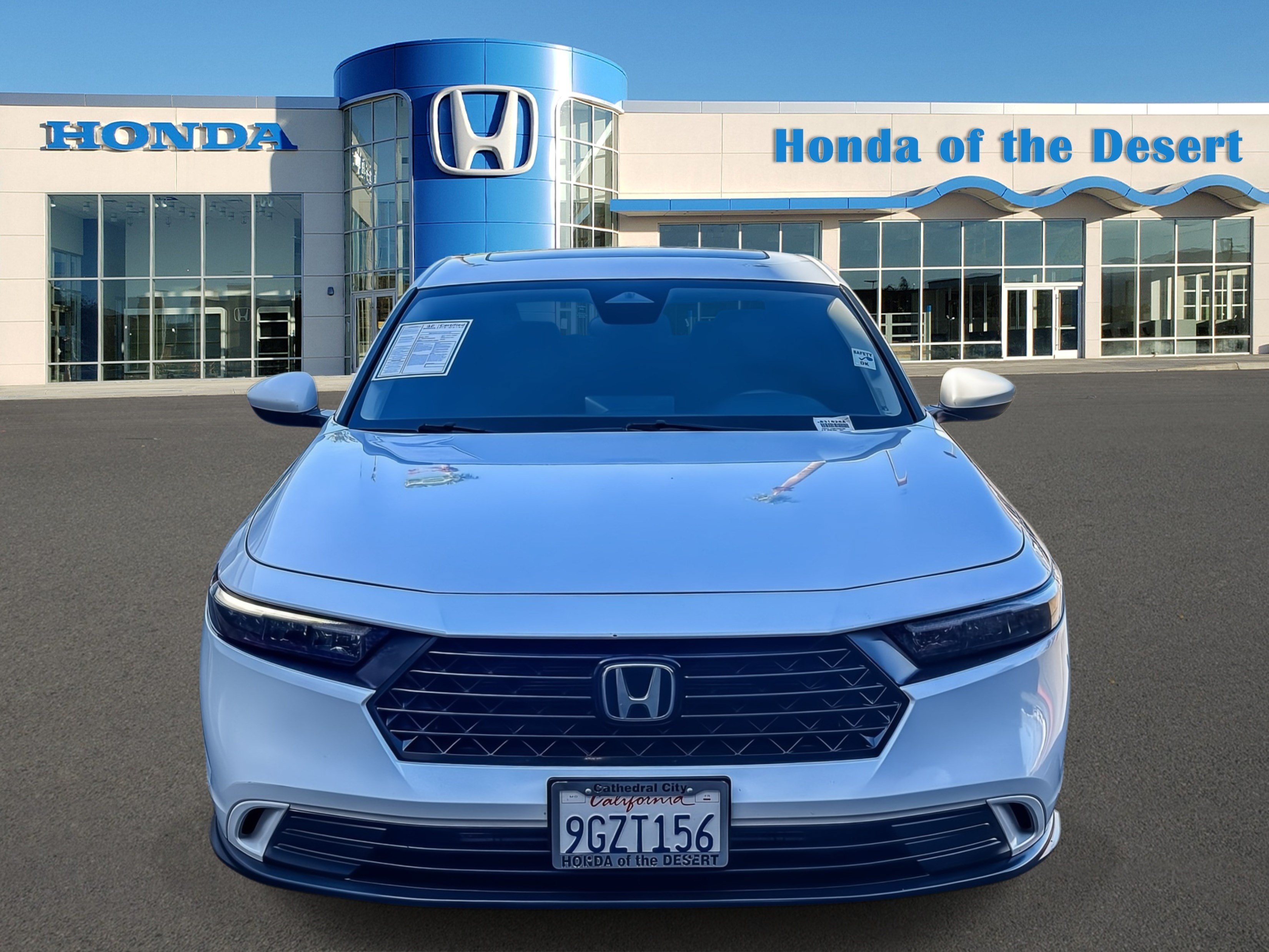 Certified Used 2023 Platinum White Pearl Honda 1.5T EX image 2