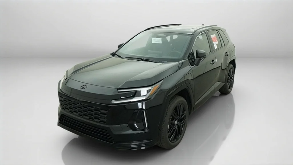 New 2026 Midnight Black Metallic Toyota XSE image 11