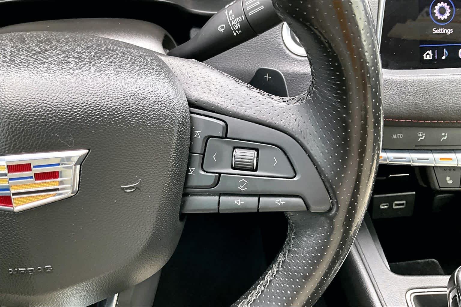 Used 2019 Twilight Blue Metallic Cadillac AWD Sport image 24