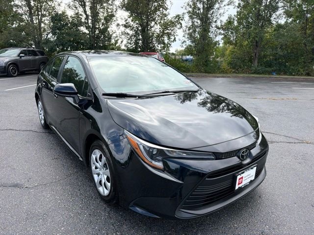 Certified Used 2024 Midnight Black Metallic Toyota LE image 1