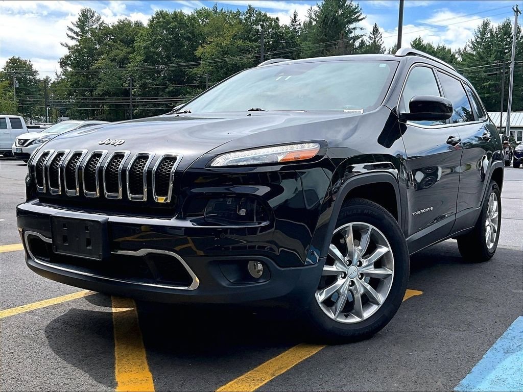 Used 2017 Black Jeep Limited image 3