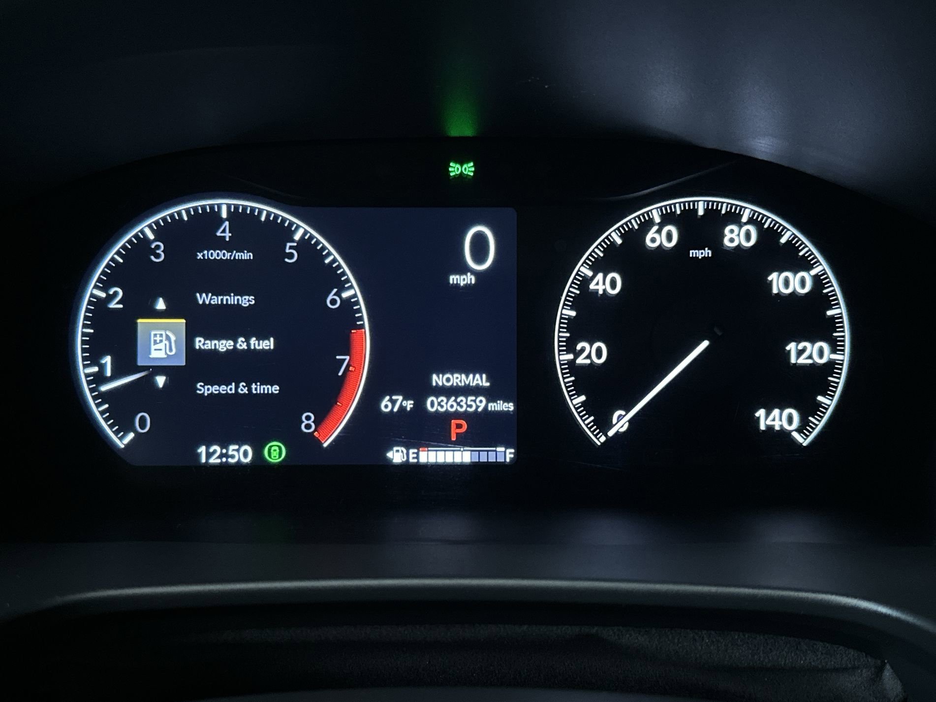 Used 2023 Meteorite Gray Metallic Honda EX image 17