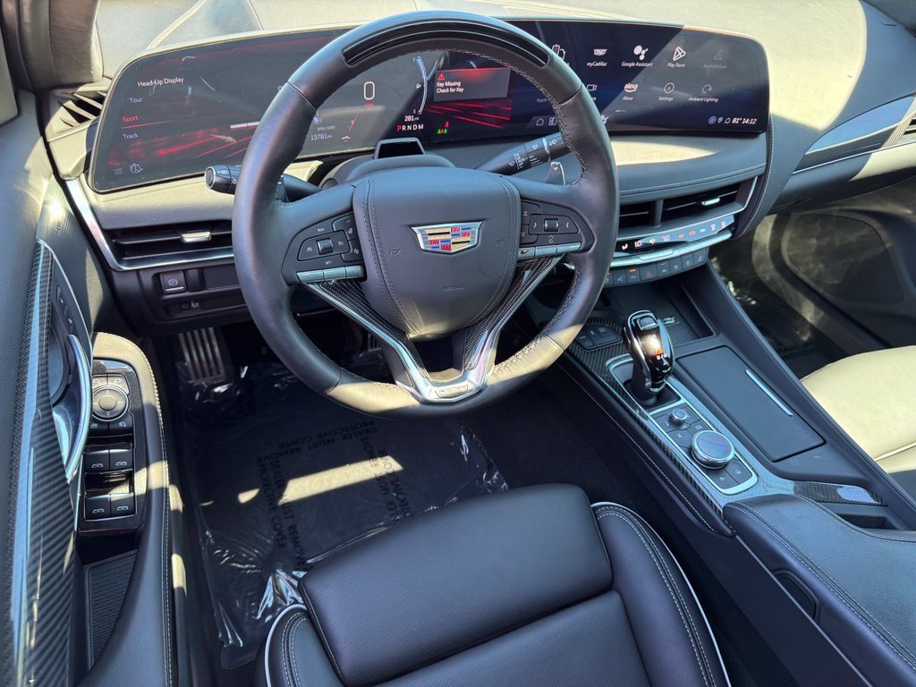 Certified Used 2025 Summit White Cadillac V-Series Blackwing image 26