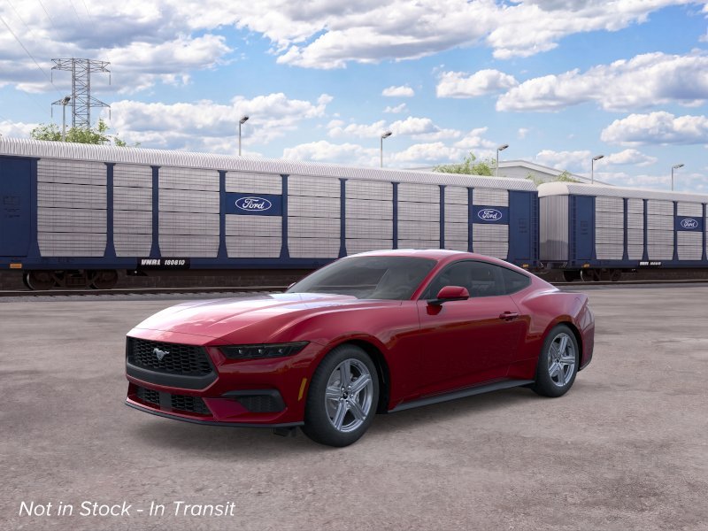 Pink (Molten Magenta Metallic Tinted Clearcoat) 2026 Ford Mustang Coupe Rear-Wheel Drive 