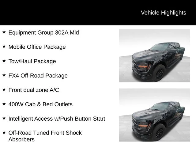 Used 2024 Black Ford XLT image 7