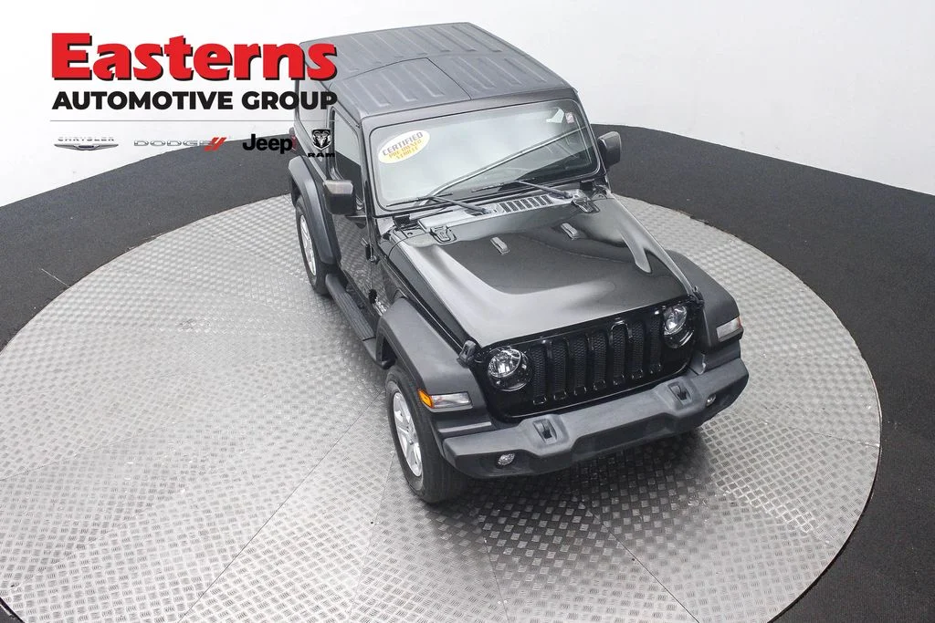 Certified Used 2020 Black Jeep Sport S image 3