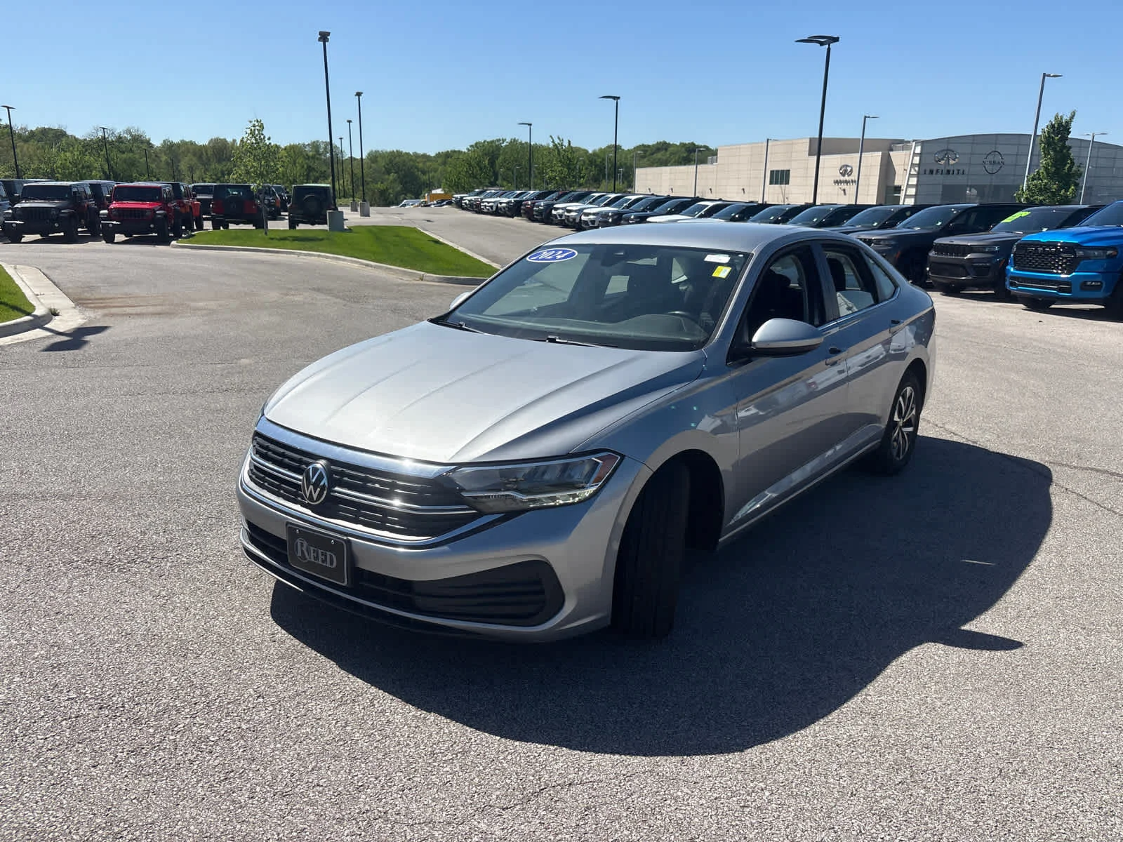 Used 2024 SILVER Volkswagen S image 4