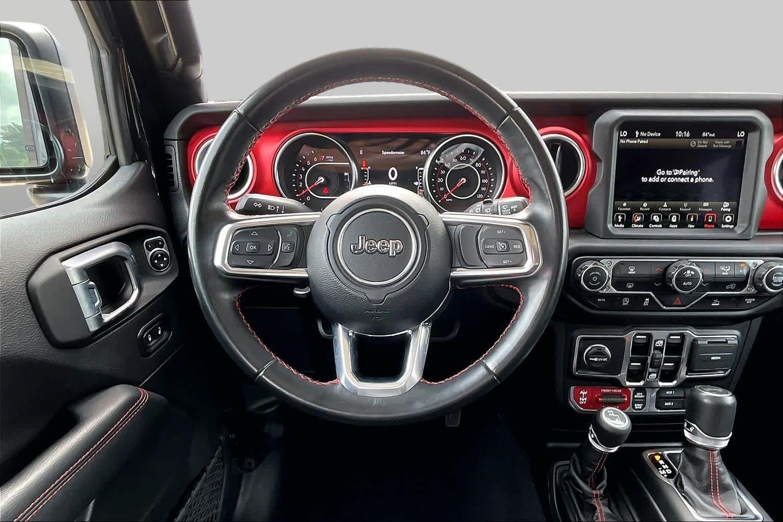 Used 2022 Black Clearcoat Jeep Unlimited Rubicon image 6