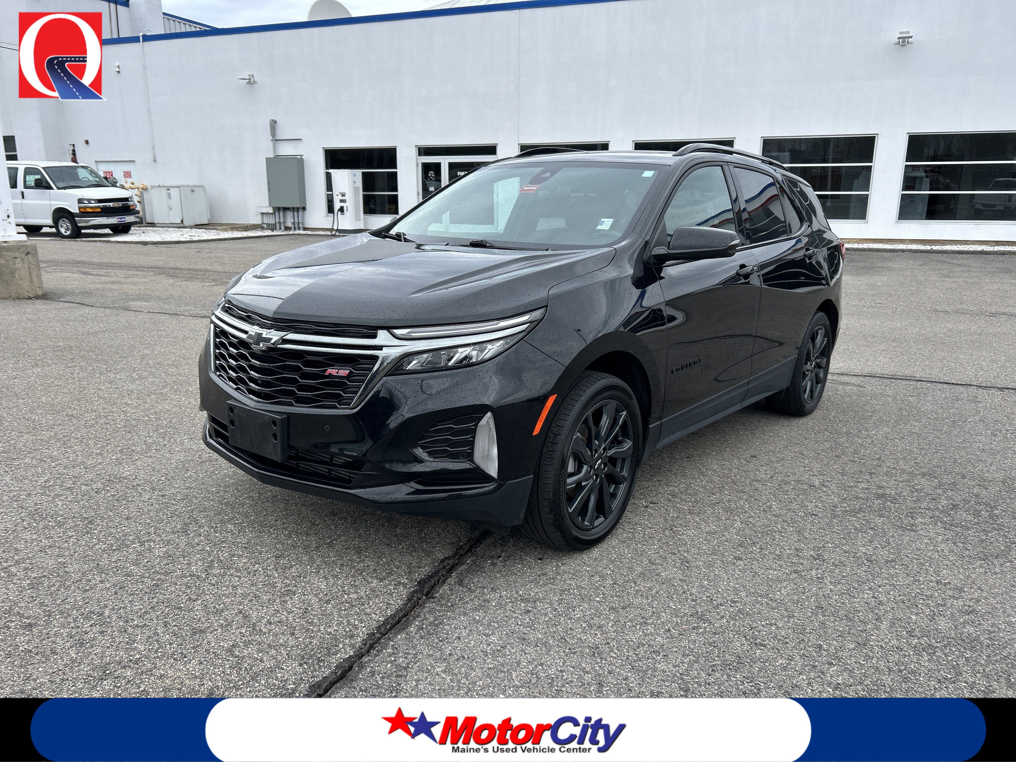 Used 2023 Mosaic Black Metallic Chevrolet RS image 1