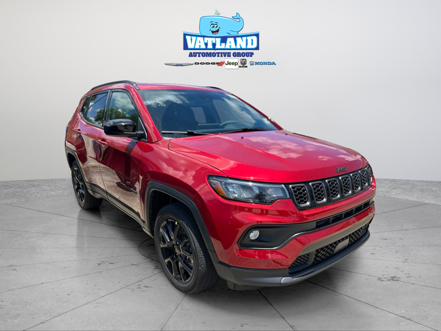 New 2026 Red Hot Pearl-Coat Exterior Paint Jeep Latitude image 6