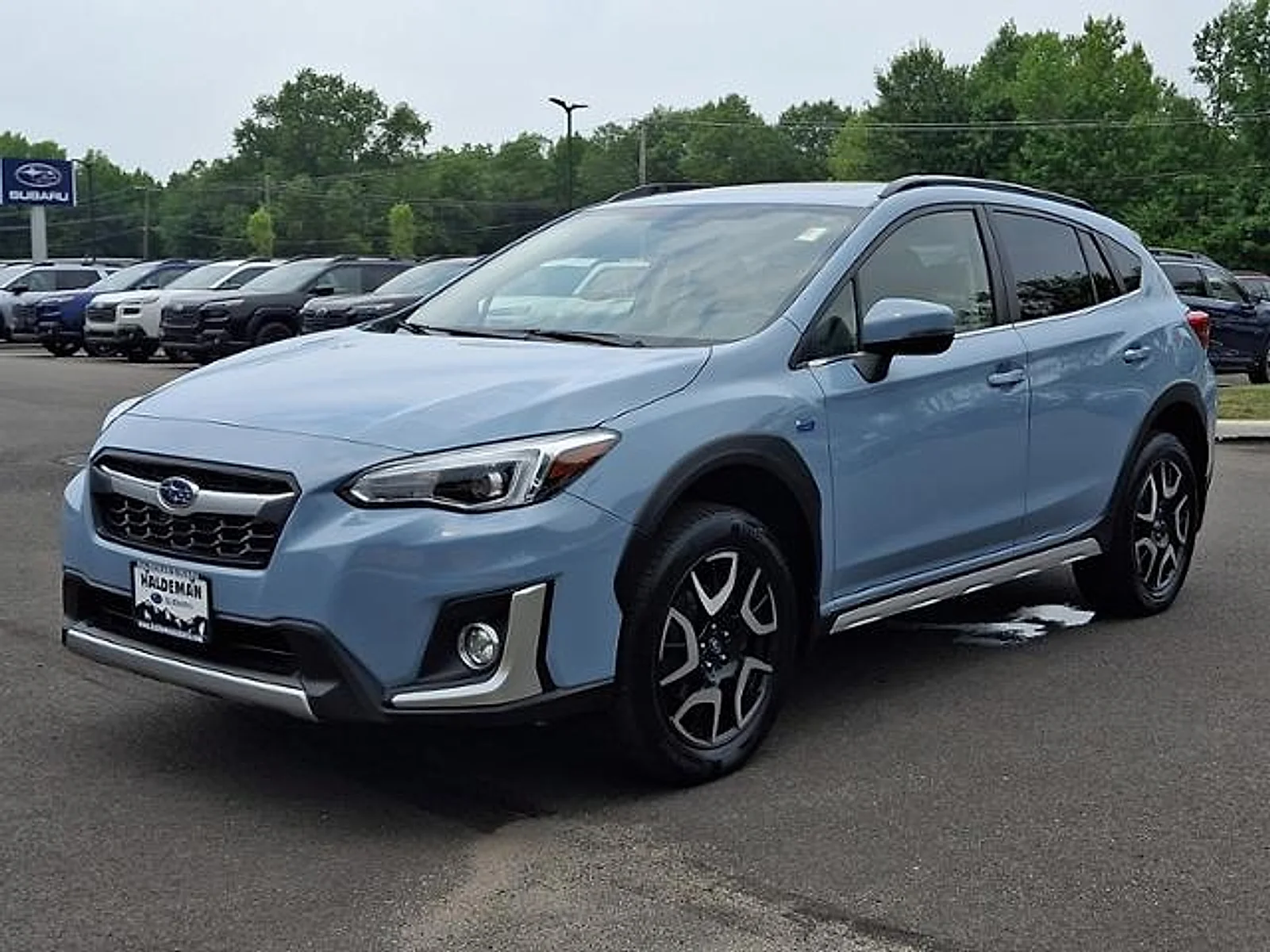 Used 2020 Cool Gray Khaki Subaru Hybrid image 3