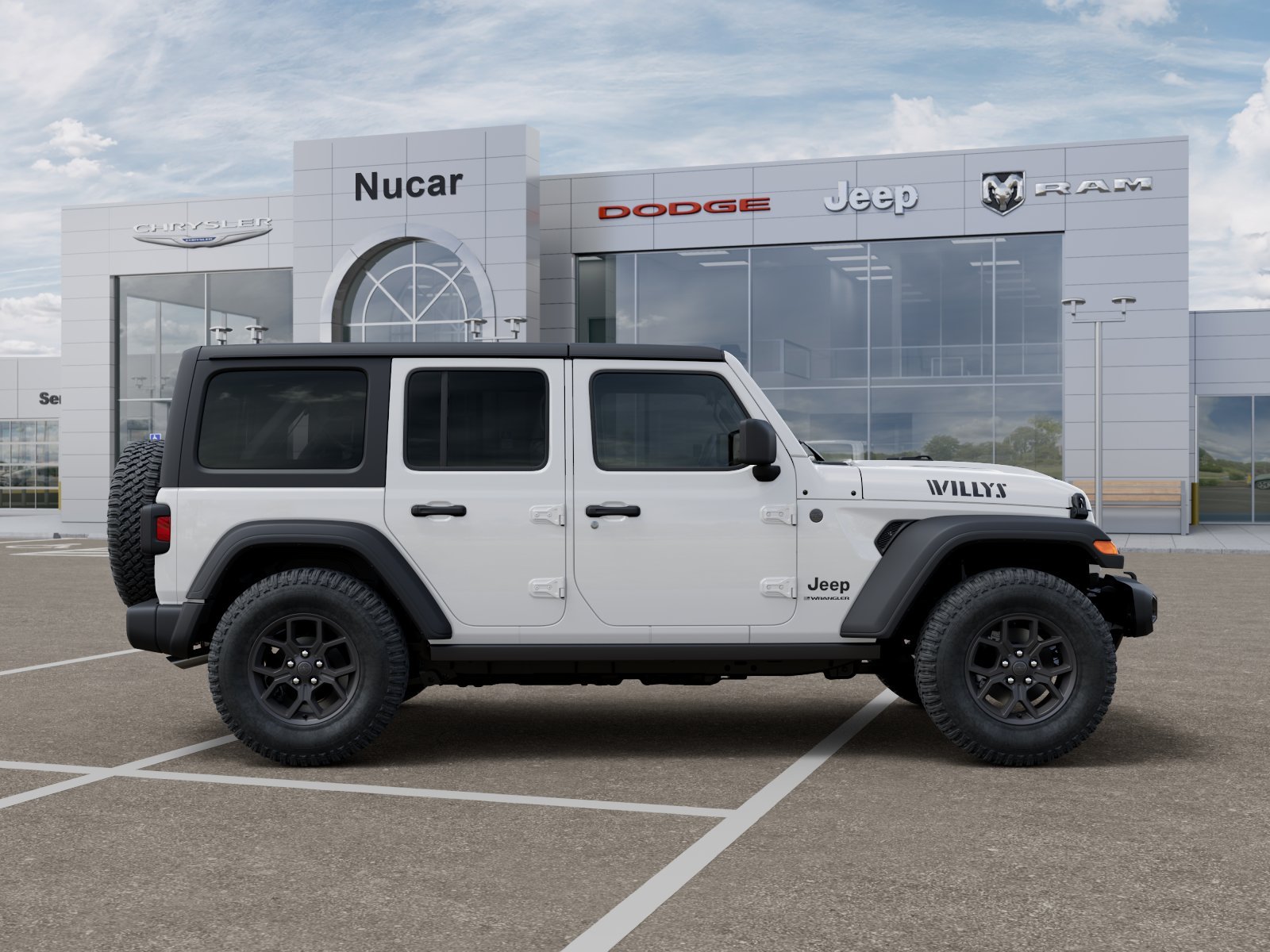 New 2026 Bright White Clearcoat Jeep Willys image 36