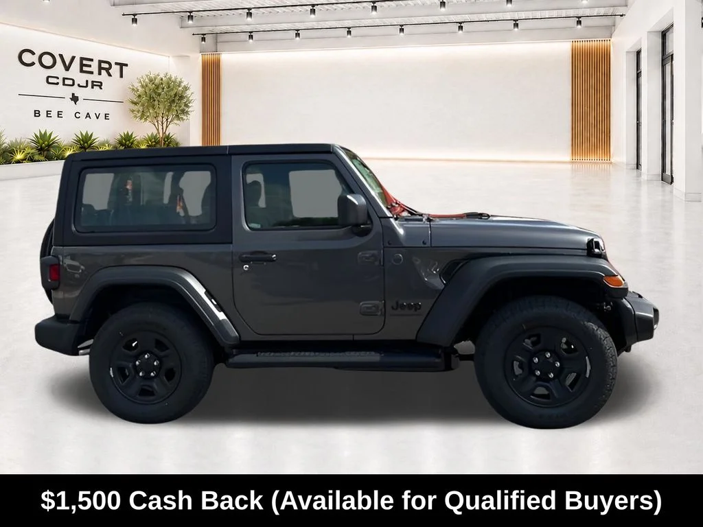 New 2026 Granite Crystal Metallic Clearcoat Jeep Sport image 12