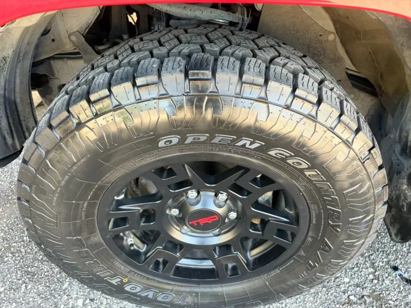 Used 2021 Red Toyota SR5 Premium Sport Utility 4D image 3