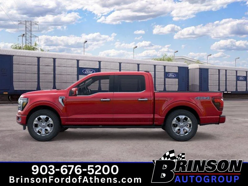 New 2026 Ruby Red Metallic Tinted Clearcoat Ford Platinum® image 3