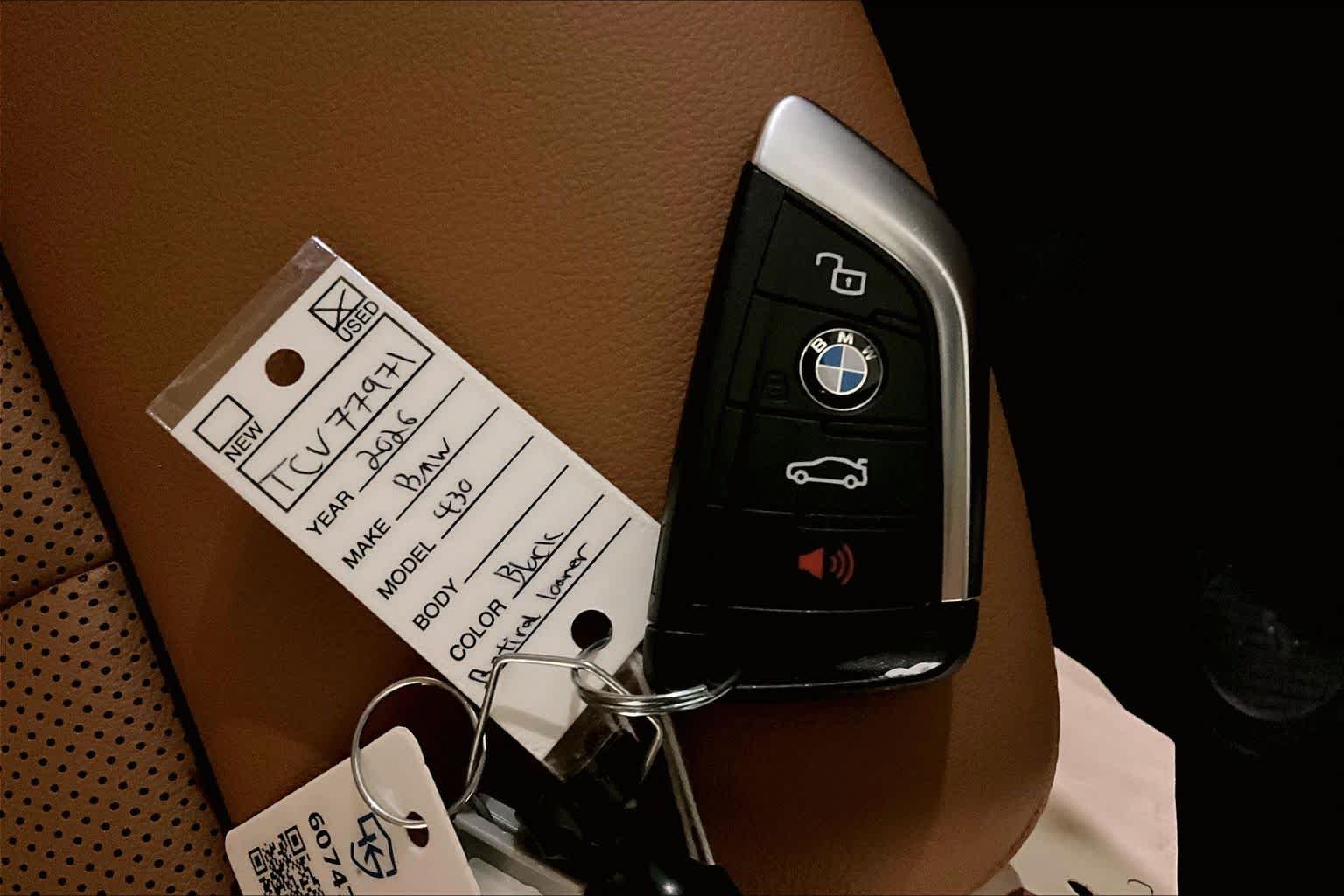 Used 2026 Black Sapphire Metallic BMW 430i xDrive image 14