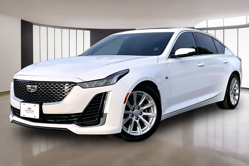 Used 2024 White Cadillac Luxury image 1