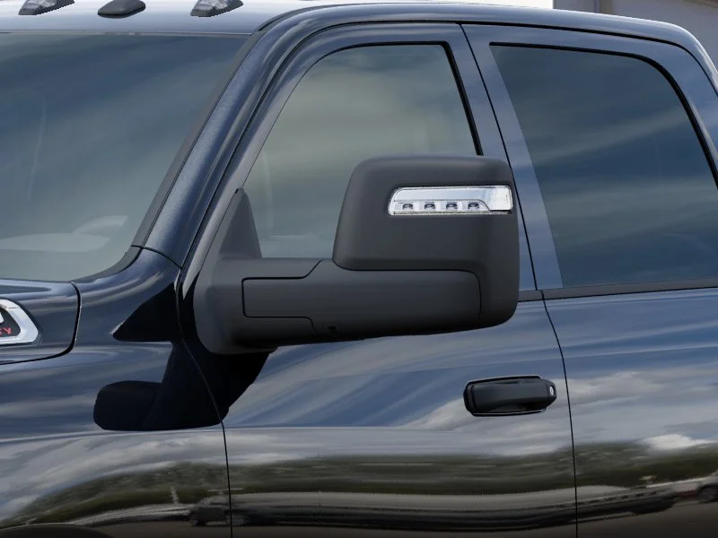 New 2026 Diamond Black Crystal Pearl-Coat Exterior Paint RAM Tradesman Crew Cab 4x4 6