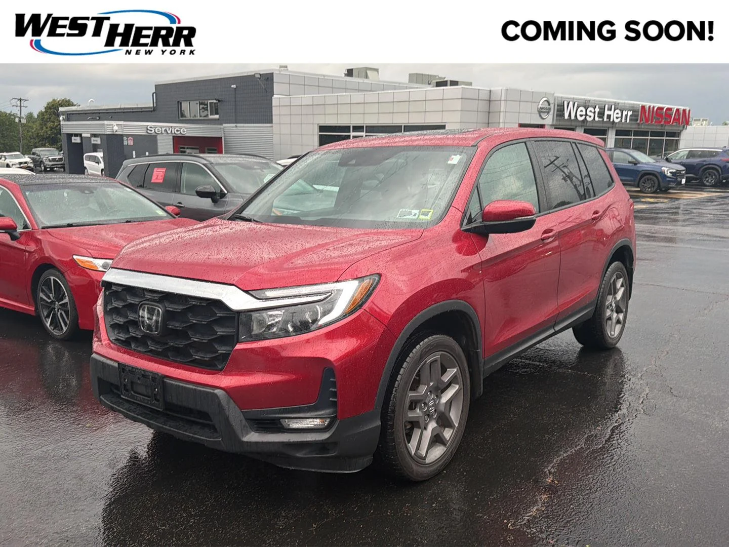 Used 2023 Radiant Red Metallic II Honda EX-L image 1