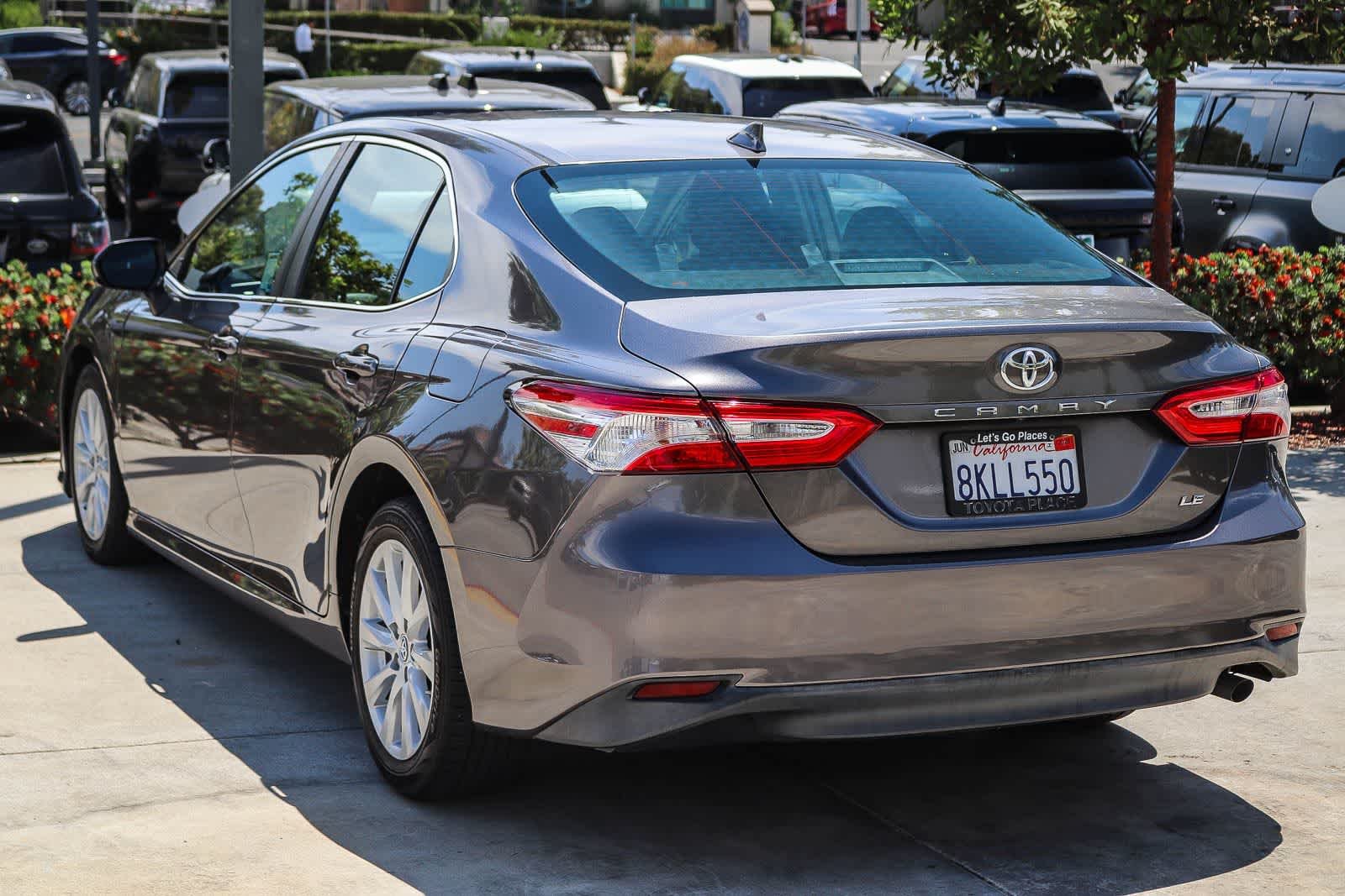 Used 2019 Predawn Gray Mica Toyota LE image 4