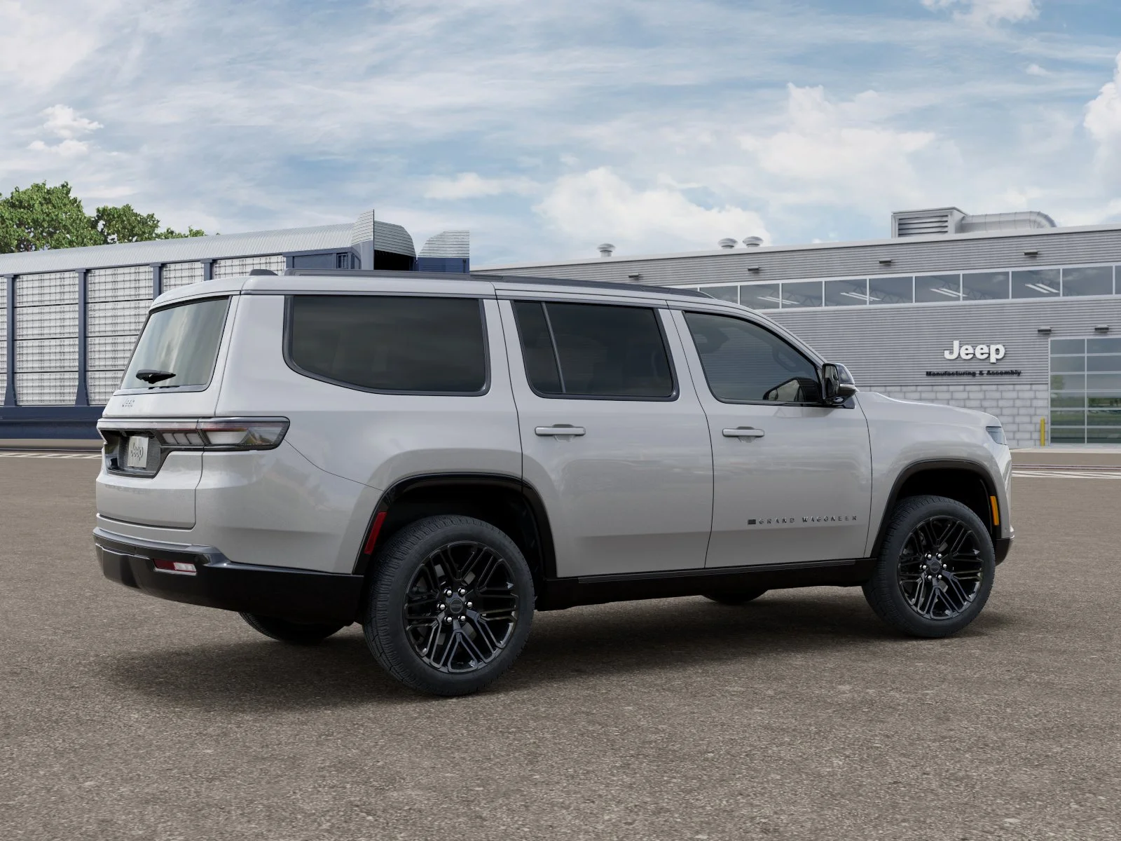 New 2026 Silver-Zynith Exterior Paint Jeep Grand Wagoneer image 2