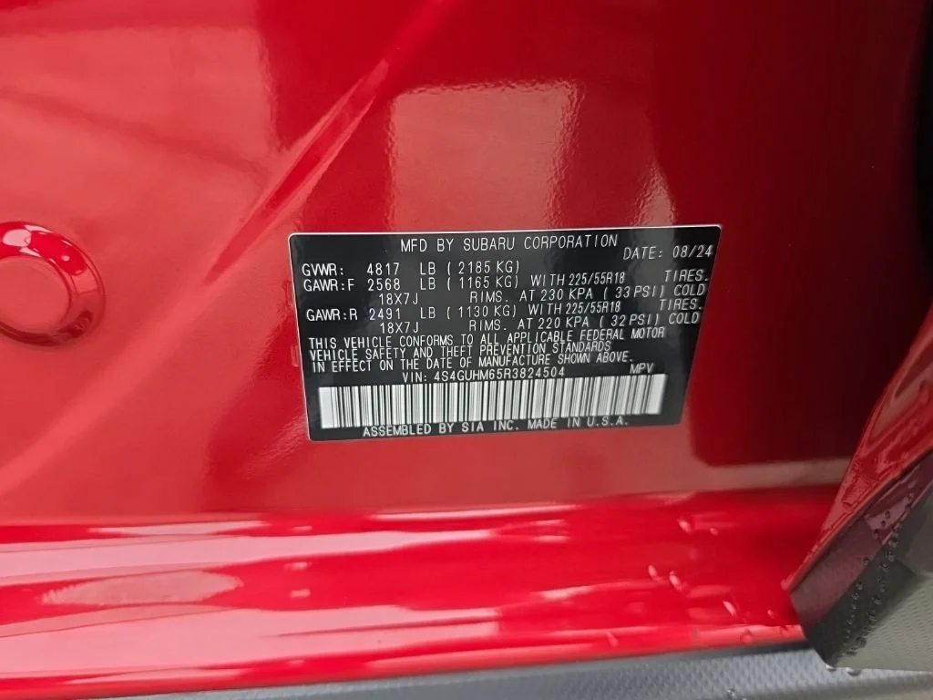 Used 2024 Red Subaru Limited image 38