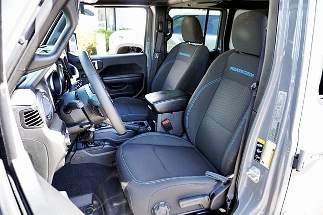 Certified Used 2023 Gray Jeep Rubicon 4xe image 17