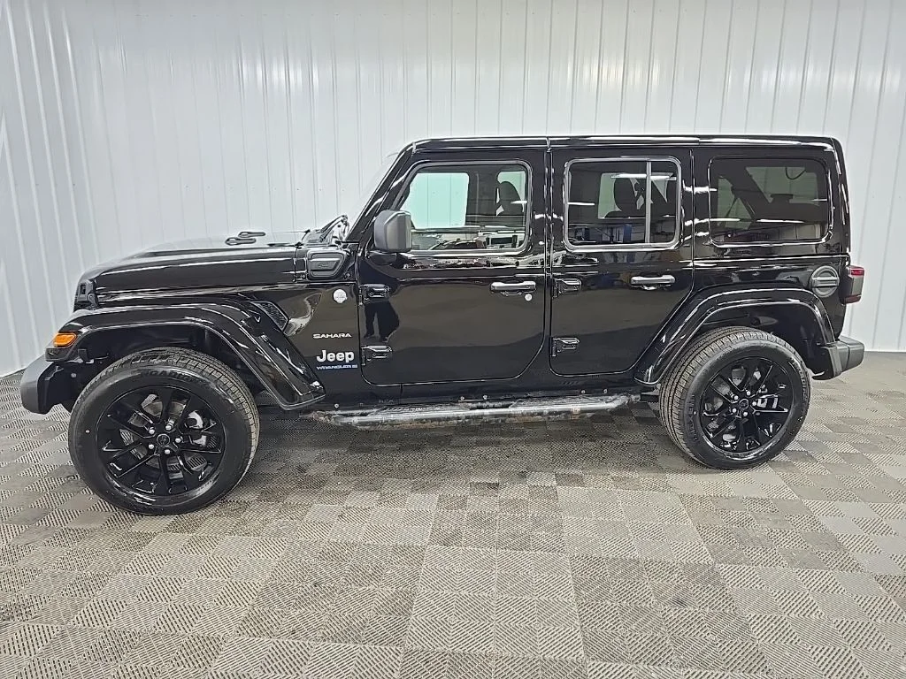 Used 2024 Black Jeep Sahara 4xe image 5