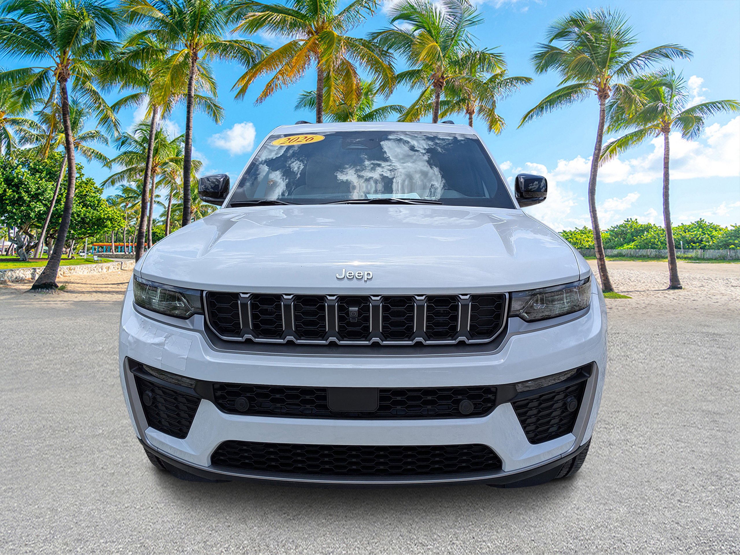 New 2026 Bright White Clear-Coat Exterior Paint Jeep Limited image 8