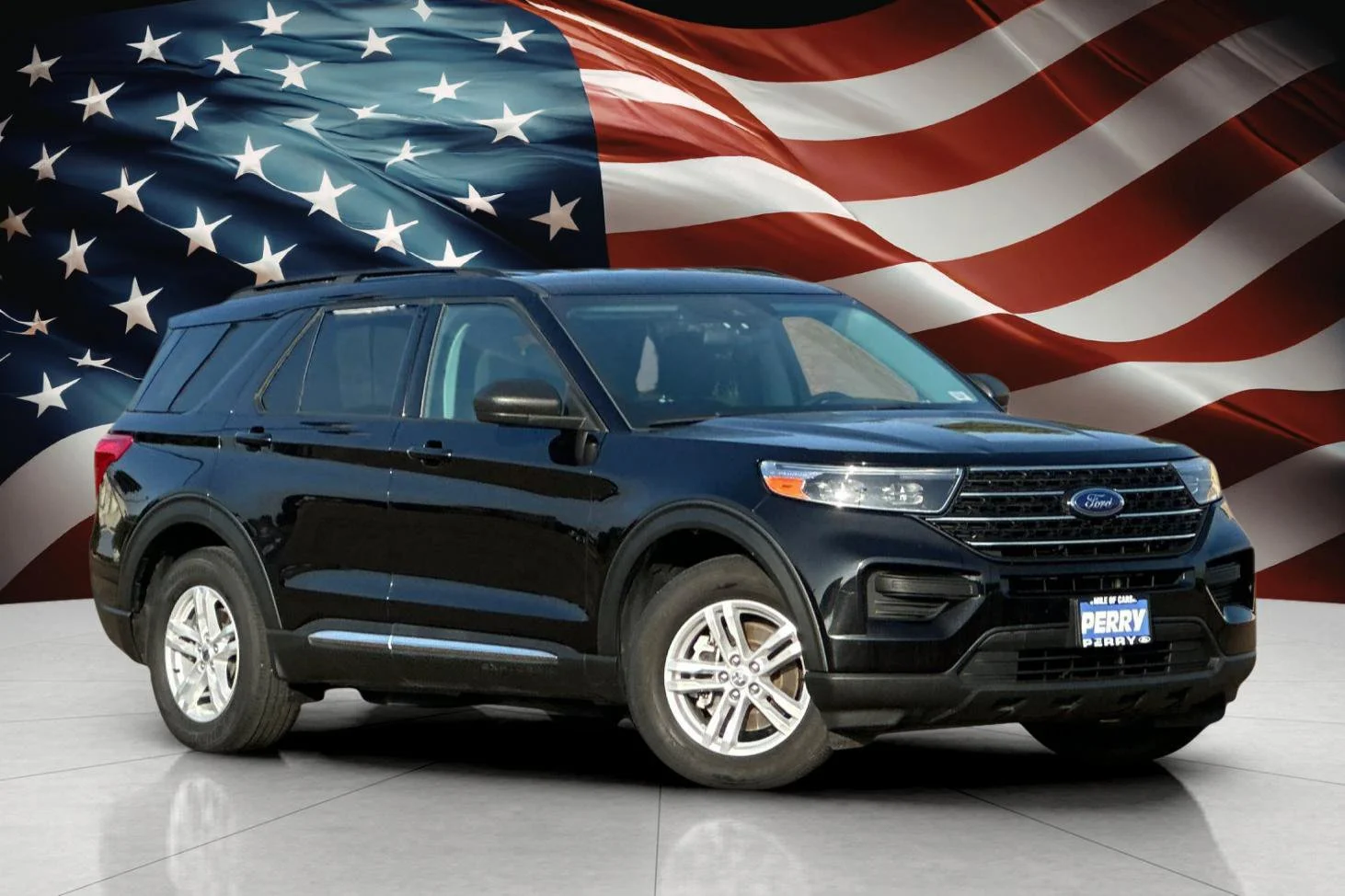 Used 2022 Black Metallic Ford XLT image 1