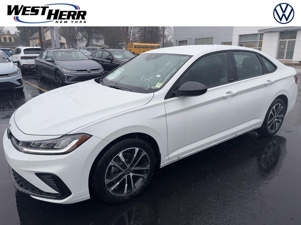New 2026 Pure White Volkswagen 1.5T Sport image 1
