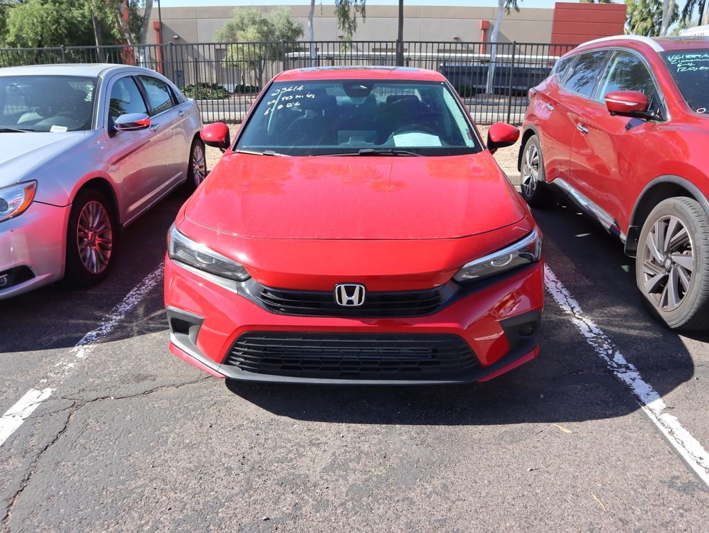 Certified Used 2023 Rallye Red Honda EX image 2
