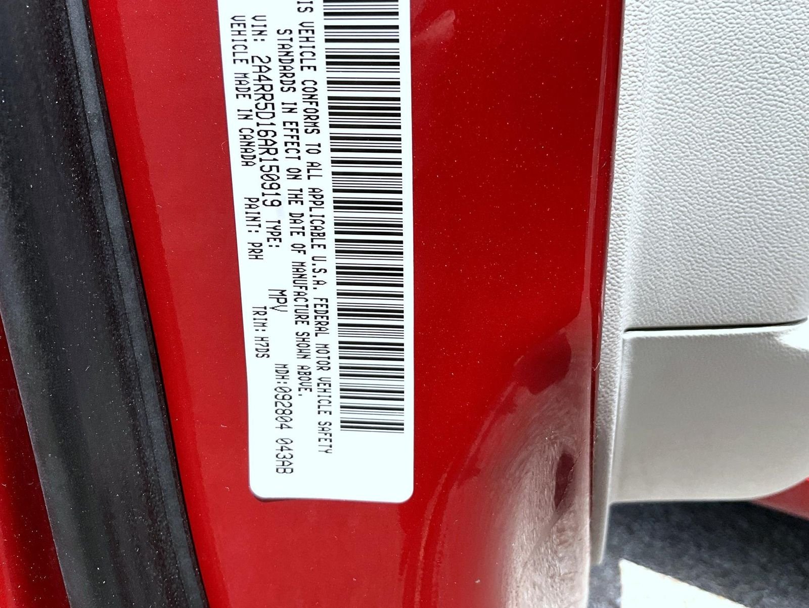 Used 2010 Red Chrysler Touring image 28