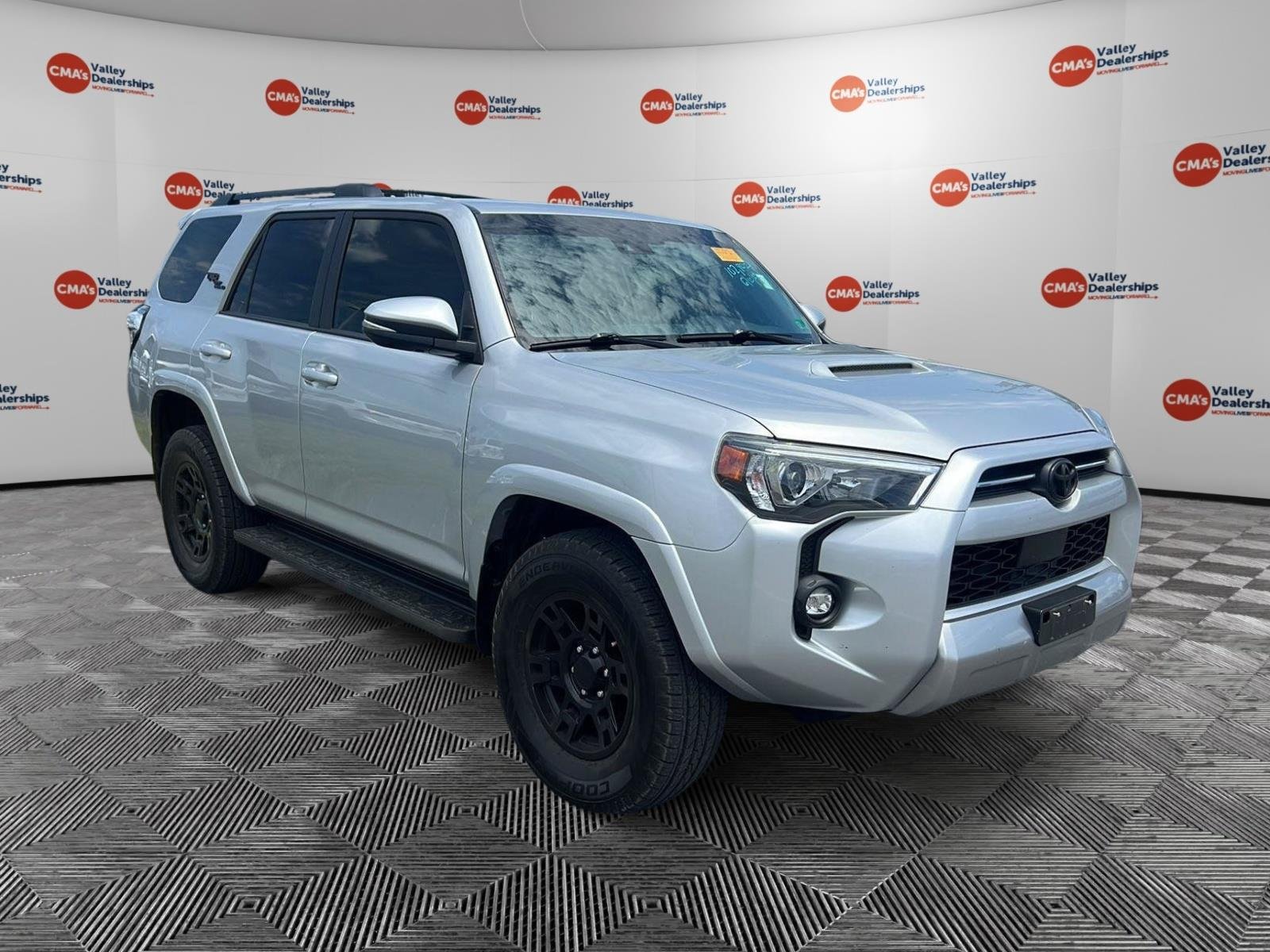 Used 2021 Classic Silver Metallic Toyota TRD Off Road Premium image 18