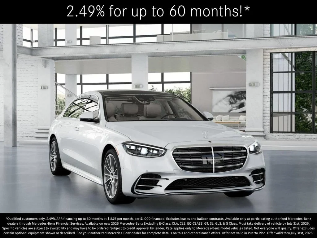 New 2026 MANUFAKTUR Moonlight White Metallic Mercedes-Benz S 500 image 51