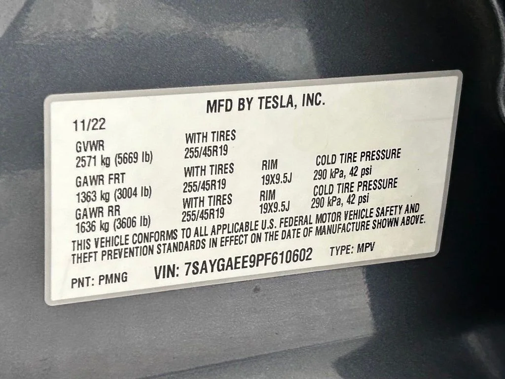 Used 2023 Gray Tesla Long Range image 21