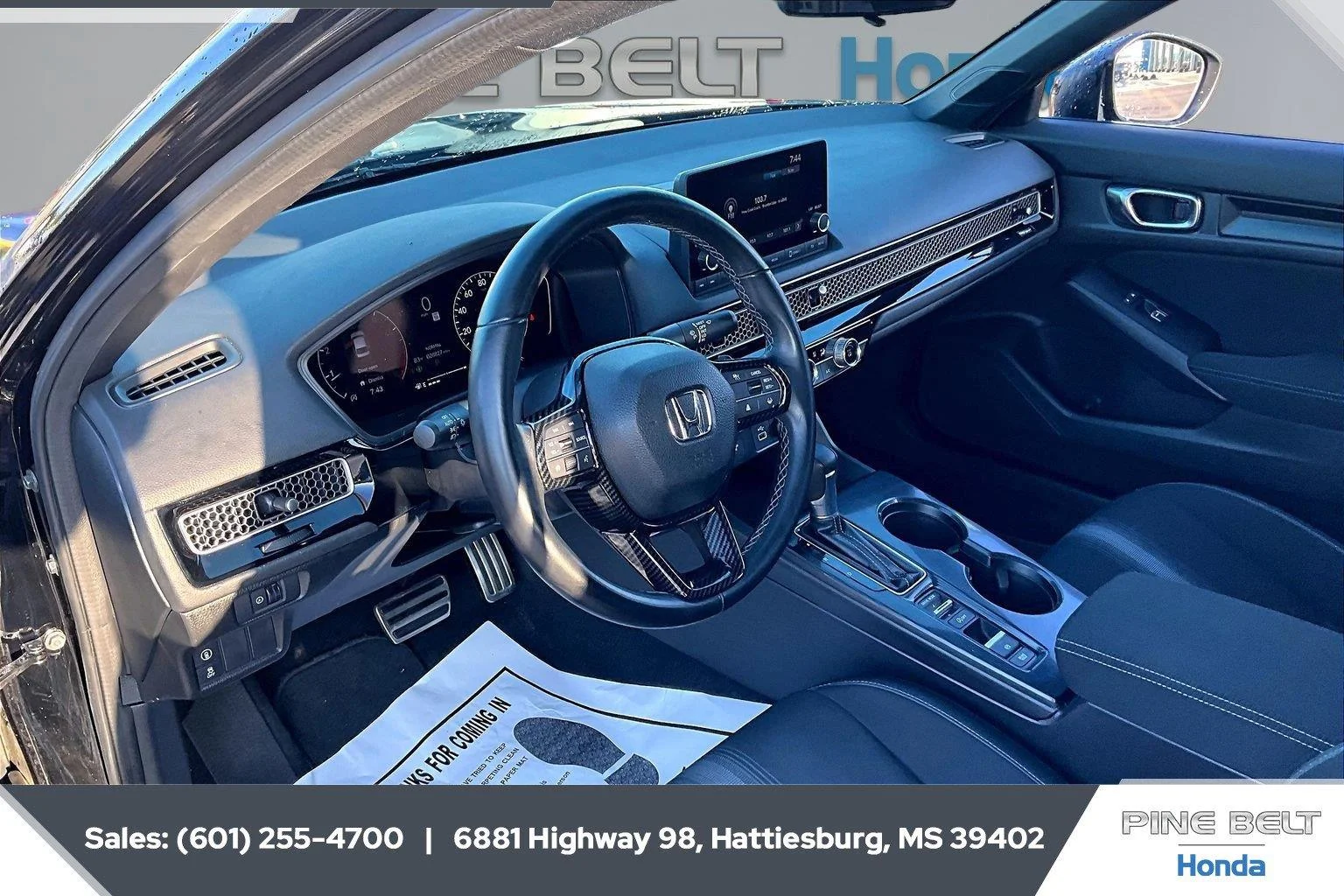 Used 2023 Crystal Black Pearl Honda Sport image 12