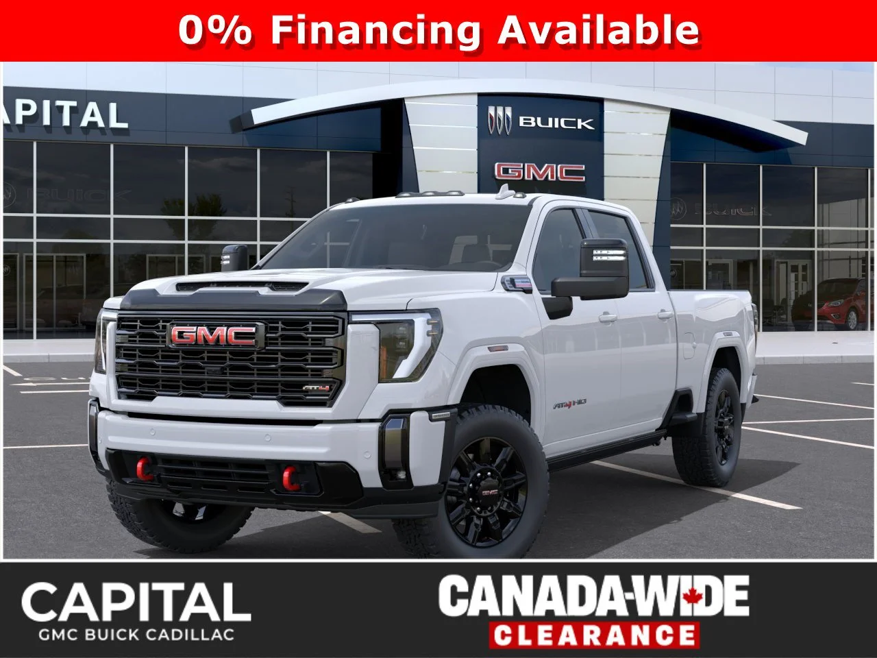 New 2026 Summit White GMC AT4 image 1