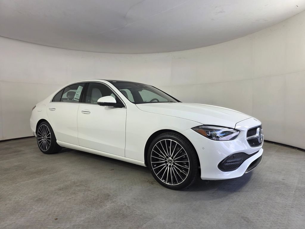 New 2026 Polar White Mercedes-Benz C 300 image 1