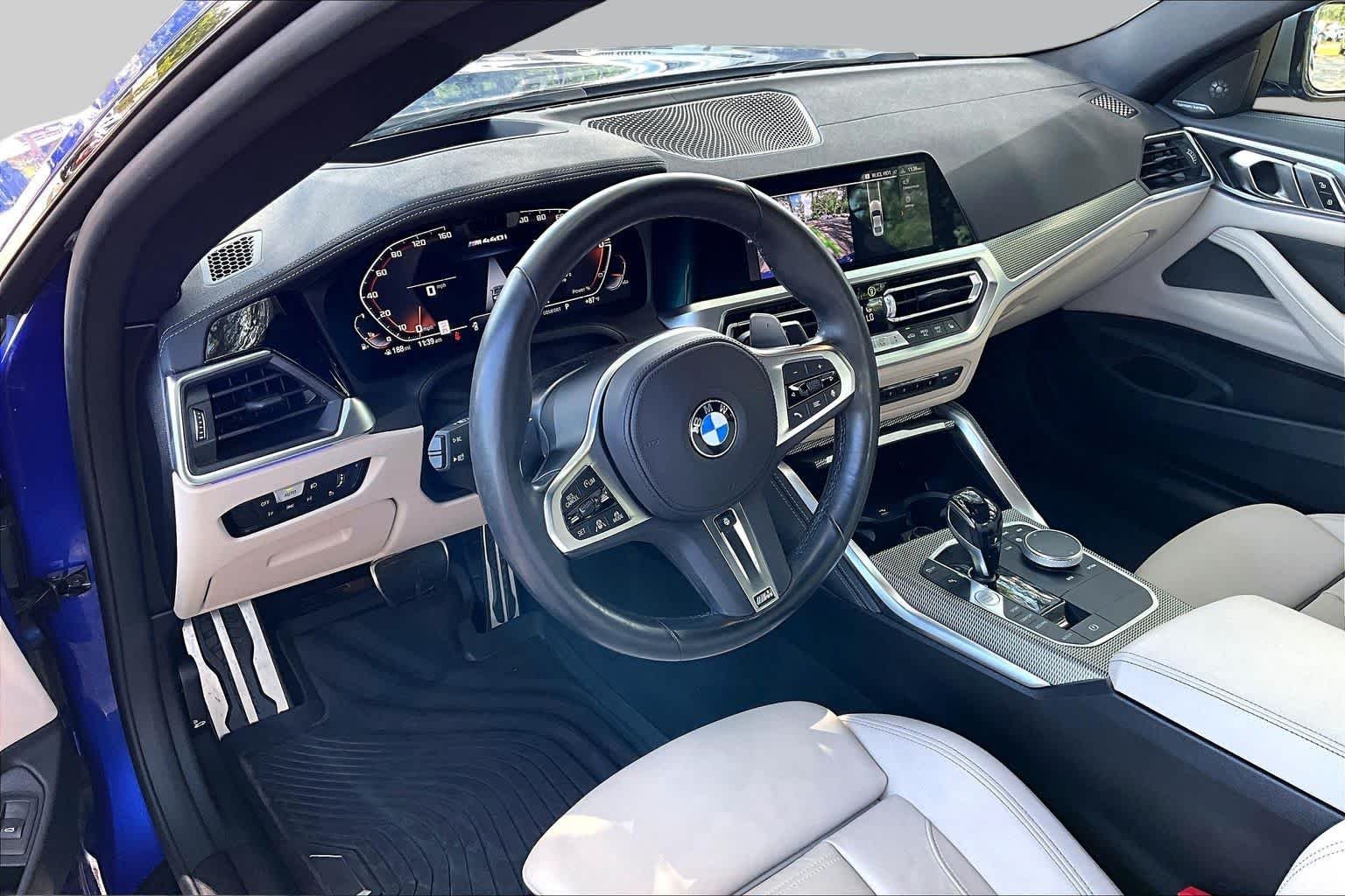 Used 2021 Portimao Blue Metallic BMW M440i xDrive image 18
