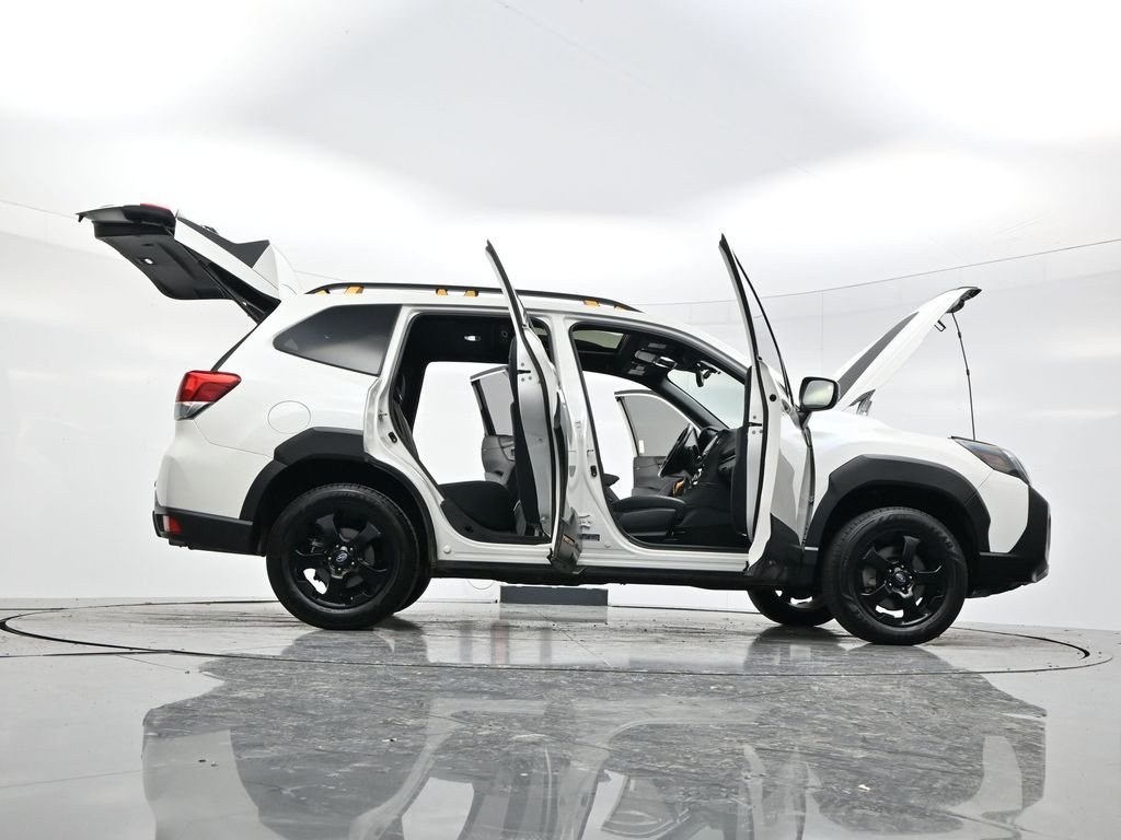 Used 2023 Crystal White Pearl Subaru Wilderness image 57
