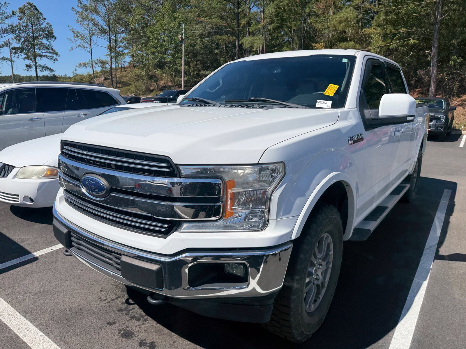 Used 2018 White Ford Lariat image 3