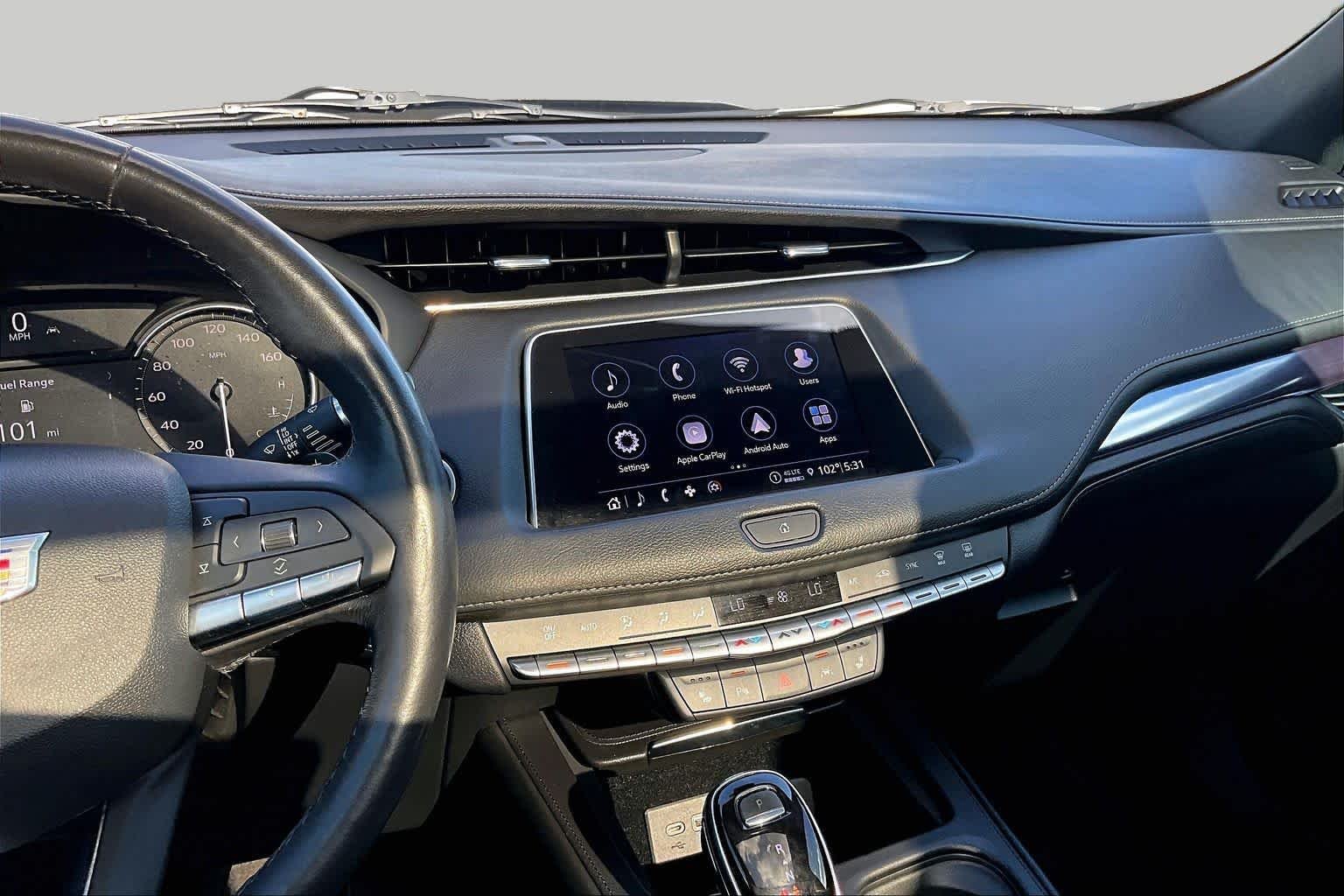 Used 2023 Stellar Black Metallic Cadillac FWD Luxury image 13