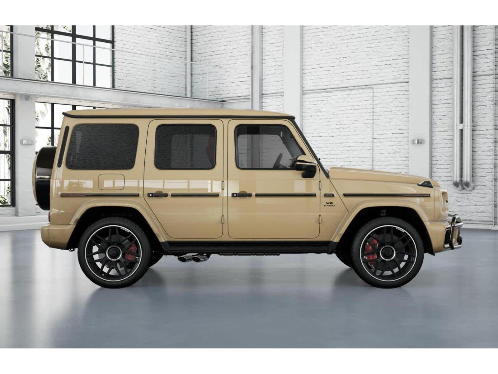 New 2027 MANUFAKTUR Desert Sand non-metallic Mercedes-Benz AMG® G 63 SUV image 2