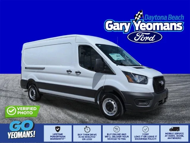 New 2027 Oxford White Ford Cargo Van image 1