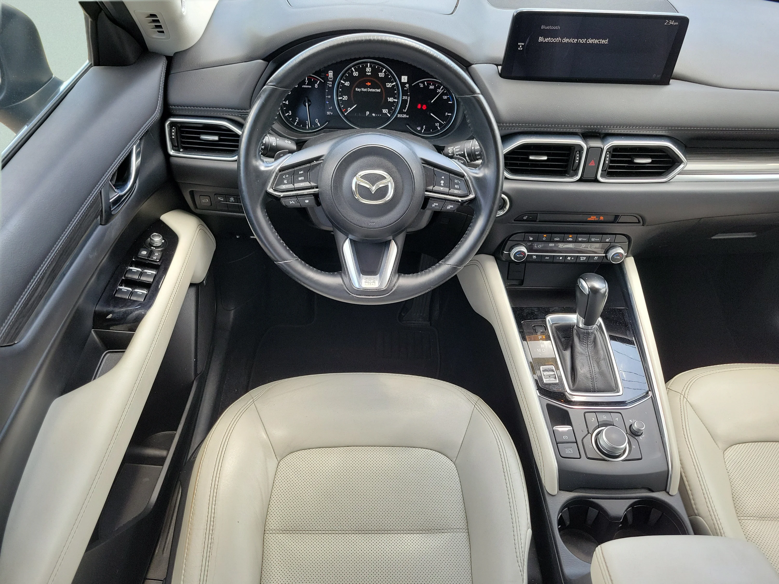 Used 2021 Deep Crystal Blue Mica Mazda Grand Touring image 17