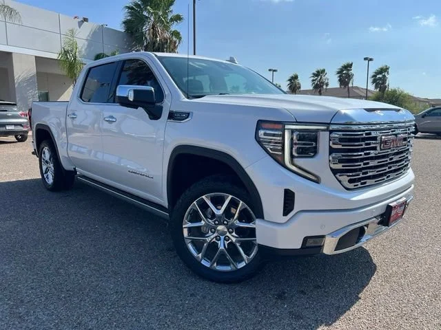 Used 2023 WHITE FROST TRICOAT GMC Denali image 1