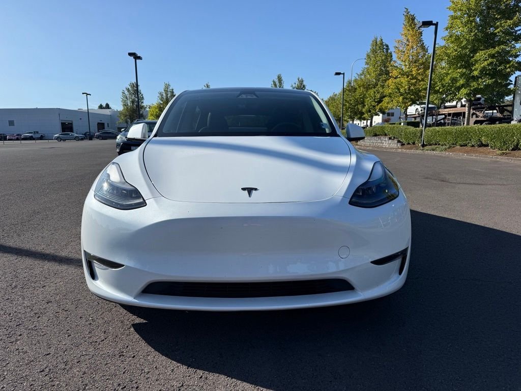 Used 2023 Pearl White Multi-Coat Tesla Performance image 2