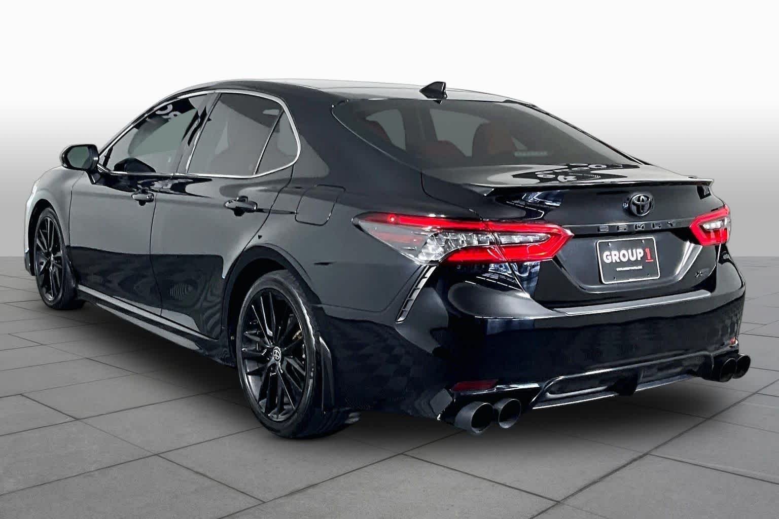 Used 2022 Midnight Black Metallic Toyota XSE image 10