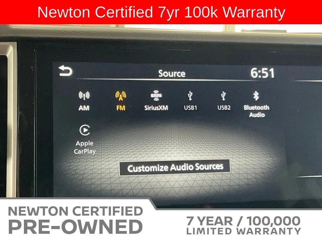 Certified Used 2025 Glacier White Nissan SV image 26